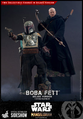 Star Wars The Mandalorian 12 Inch Action Figure 1/6 Scale - Boba Fett Deluxe Version Hot Toys 907747