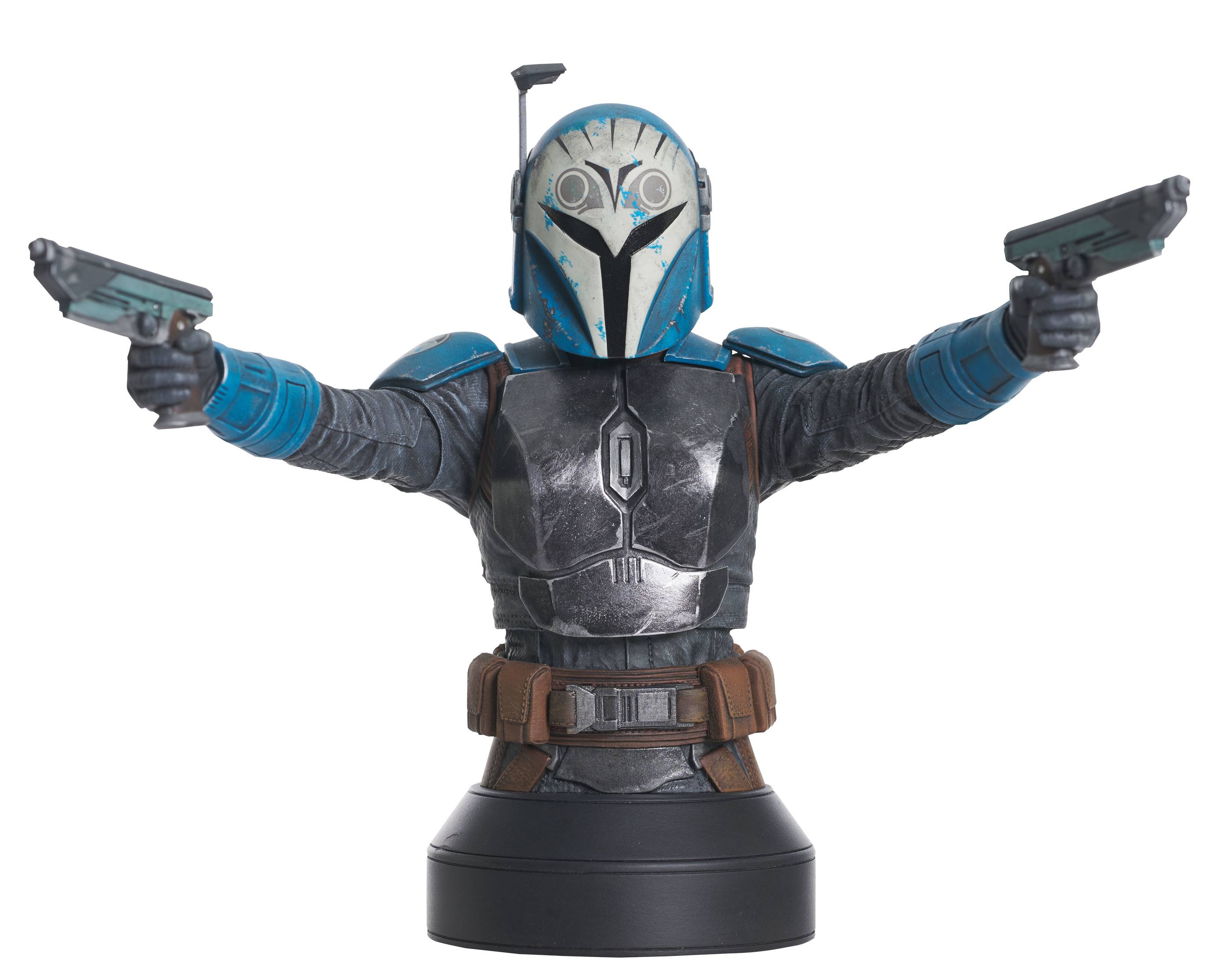 アメコミ The Mandalorian Bust Up Statue Last ver. Star wars Mandalorian Bust Up Statue Last ver. figure 20cm