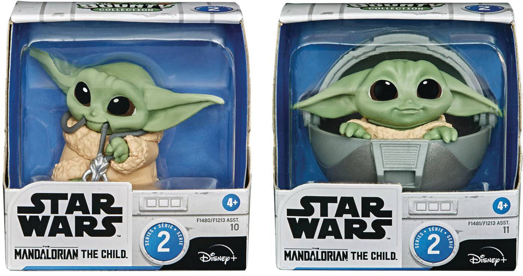 Star Wars The Mandalorian The Bounty Collection 2.2" Figure Series 2 - The Child w/ Child Pram and Mandalorian Necklace