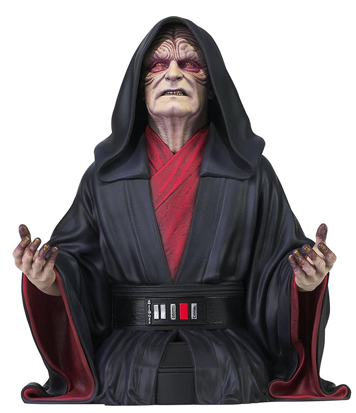 Star Wars The Rise Of Skywalker 0.85 Bust Statue 1/6 Scale - Emperor Palpatine