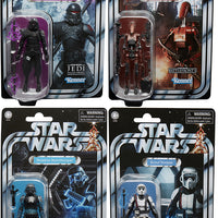 Star Wars The Vintage Collection 3.75 Inch Action Figure Gaming Greats Wave 1 - Set of (Shock - Purge - Shadow - Droid)