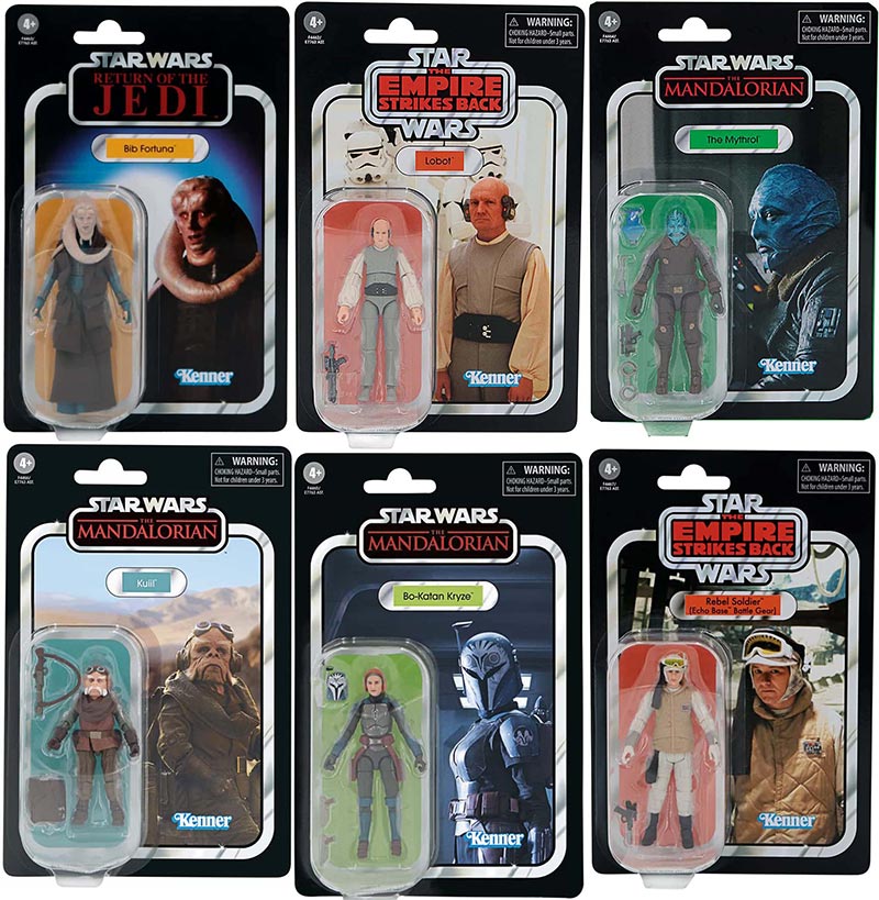 Star Wars レトロコレクション 3.75インチ 6体セット Amazon.co.jp: スター・ウォーズ レトロコレクション アクション