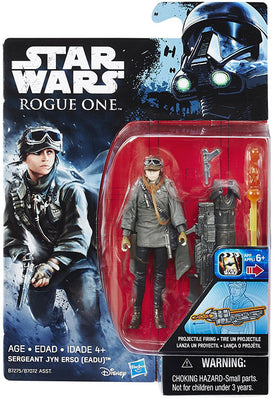 Star Wars Universe Rogue One 3.75 Inch Action Figure (2016 Wave 1) - Sergeant Jyn Erso (Eadu)