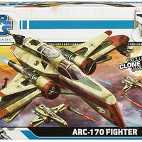 Star Wars Action Figure Vehicle Collection: ARC-170 Starfighter Clone Wars Variant Exclusive