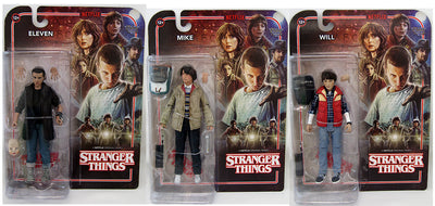 Stranger Things 6 Inch Action Figure Series 3 - Set of 3 (Will - Mike - Eleven)