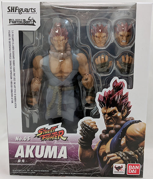 Jazwares Street Fighter Akuma 6 action figure