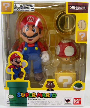 Super Mario Brothers 4 Inch Action Figure S.H.Figuarts Series - Super Mario Figma