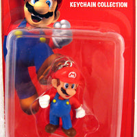 Super Mario Keychain Collection 2 Inch Mini Figure Series 1 Banpresto - Mario (Shelf Wear Packaging)