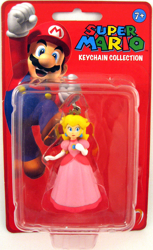 Super Mario Keychain Collection 2 Inch Mini Figure Series 1 Banpresto - Princess Peach