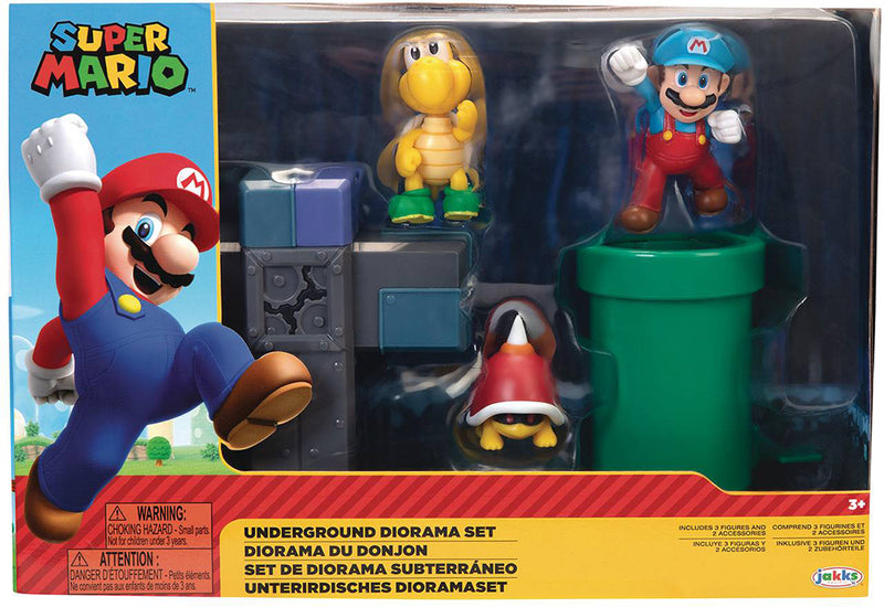 Super Mario World- Geekrama diorama cubo Super Nintendo snes