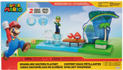Super Mario World Of Nintendo 2 Inch Scale Playset - Sparkling Waters Playset