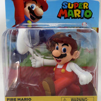 Super Mario World Of Nintendo 2 Inch Mini Figure Wave 26 - Fire tipping hat Mario