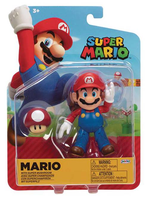 SUPER MARIO 4-Inch Action Figures Collection
