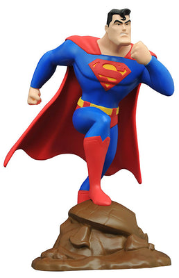 DC Gallery Superman Animated Series 9 Inch PVC Staute - Superman