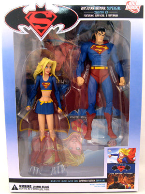 Superman / Batman 6 Inch Action Figure 2-Pack - Superman & Supergirl