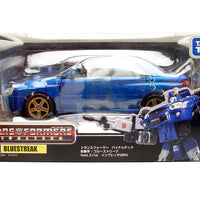 Takara Transformers Action Figure Alternators Series 1:24 Scale: Bluestreak BT19 Impreza WRX