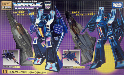 Takara Transformers Encore Collection Action Figures: Skywarp & Thundercracker #11