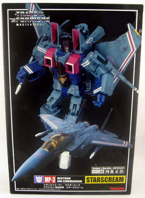 Takara Transformers Masterpiece Collection Action Figures: Starscream MP-3 (Sub-Standard Packaging)