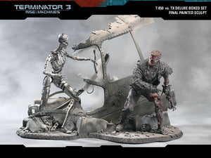 Terminator 3: Rise of the Machines T3 Deluxe BOXED Figure Set McFarlane Toys