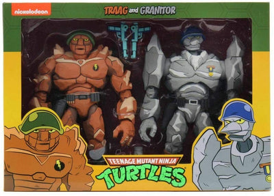 Teenage Mutant Ninja Turtles 1980 Cartoon 7 Inch Action Figure Exclusive - Traag and Granitor 2-Pack