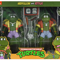 Teenage Mutant Ninja Turtles 1990 Cartoon 7 Inch Action Figure 2-Pack - Napoleon & Attila