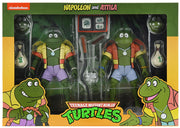 Teenage Mutant Ninja Turtles 1990 Cartoon 7 Inch Action Figure 2-Pack - Napoleon & Attila
