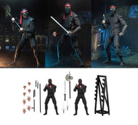 Teenage Mutant Ninja Turtles 1990 Movie 7 Inch Action Figure Exclusive - Foot Soldier with Weapons 2-Pack