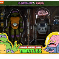 Teenage Mutant Ninja Turtles 6 Inch Action Figure 2-Pack Animated Series - Donatello vs Krang Exclusive
