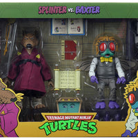 Teenage Mutant Ninja Turtles Cartoon Series 7 Inch Action Figure 2-Pack Exclusive - Splinter & Baxter