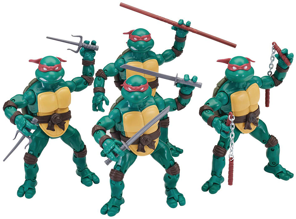 Teenage Mutant Ninja Turtles 6 Inch Action Figure Elite Series Exclusive - Set of 4