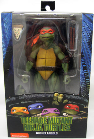 Teenage Mutant Ninja Turtles 6 Inch Action Figure Exclusive - Michelangelo 1990 Movie Version