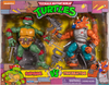 Teenage Mutant Ninja Turtles 6 Inch Action Figure Original TV 2-Pack - Raphael vs Triceraton