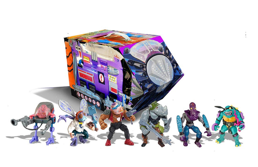 Rotocast Box Teenage Mutant Ninja Turtles Retro Rotocast 5 Inch Action Figure Box S ...