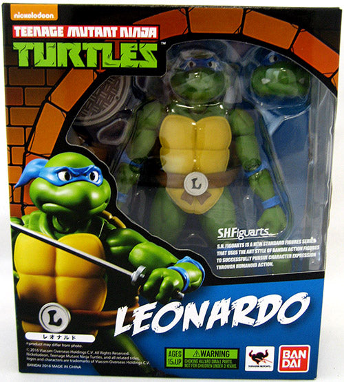 Teenage Mutant Ninja Turtles 5 Inch Action Figure S.H. Figuarts - Leonardo