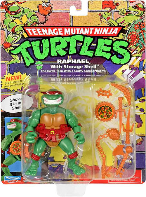 Teenage Mutant Ninja Turtles 4 Inch Action Figure Storage Shell - Raph ...