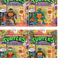Teenage Mutant Ninja Turtles 4 Inch Action Figure Storage Shell - Set of 4 (Mike - Leo - Raph - Don)