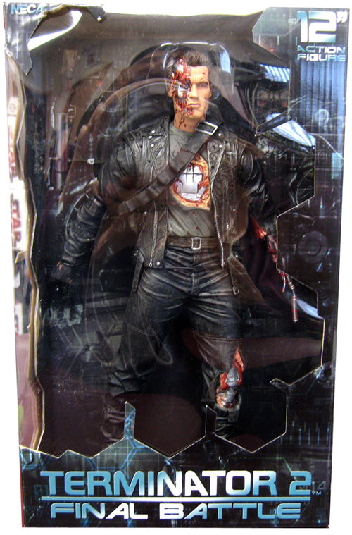 Terminator 2 12 Inch Action Figure Larger Scale Series - Final Battle T-800