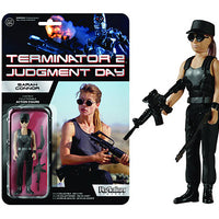 Terminator 2 Judgment Day 3.75 Inch Action Figure Reaction Series - Sarah Connor With Hat and Sunglasses