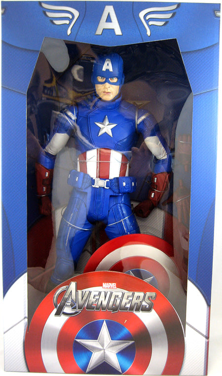 The Avengers Movie 18 Inch Action Figure - Captain America 1/4 Scale