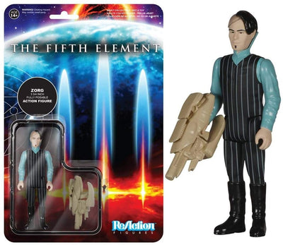 The Fifth Element 3.75 Inch Action Figure Reaction - Zorg