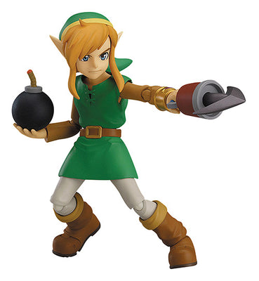 The Legend of Zelda: A Link Between Worlds 6 Inch Action Figure Figma Series A Link Between Worlds Link Deluxe Version