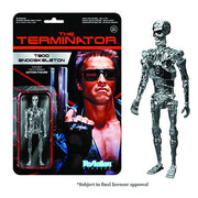 The Terminator 3.75 Inch Action Figure ReAction Series - T-800 Chrome