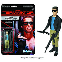 The Terminator 3.75 Inch Action Figure ReAction Series - T-800 With Black Jacket