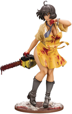 The Texas Chainsaw Masacre 9 Inch Statue Figure Bishoujo - Leatherface Wearing Only Shirt