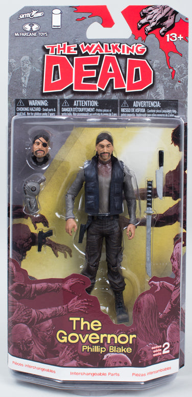 The Walking Dead 5 Inch Action Figure Comic Series 2 - The Governor