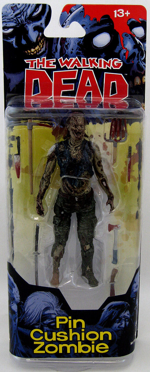 The Walking Dead 5 Inch Action Figure Comic Series 4 - Pin Cushion Zombie