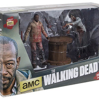 The Walking Dead 5 Inch Action Figure Deluxe Box Set - Morgan with Trap