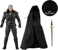 The Witcher Netflix 7 Inch Action Figure Wave 1 - Geralt Of Rivia with Cloth Cape