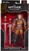 The Witcher Wild Hunt III 7 Inch Action Figure Exclusive - Geralt Of Rivia Gold Label
