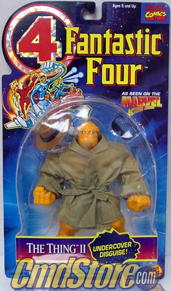 THE THING II Fantastic Four Marvel Action Figure By Toy Biz